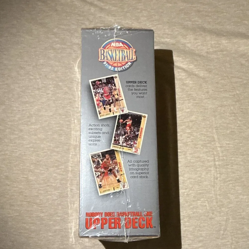 Upper Deck Locker Series 1991-92 NBA Box 84 Cards Michael Jordan Bulls LE